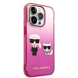 Acheter Karl Lagerfeld Coque arrière rigide pour iPhone 14 Pro - Rose