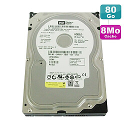 Disque Dur 80Go SATA 3.5" Western Digital Caviar SE WD800JD-00MSA1 7200RPM 8Mo · Occasion 