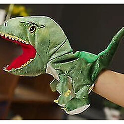 Universal Puppettes à main en peluche dinosaure jouet bouche maison maison interactive enfants adultes en peluche accessoires pas cher