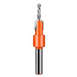 8mm Tige Bois Fraisage Fraiseuse Routeur Bit Compteur Alésage Diamètre 8-10mm Outils 3.2x10