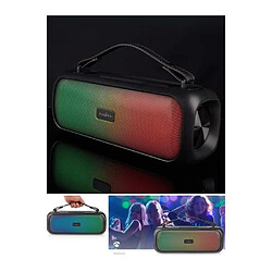 NEDIS ENCEINTE SONO PORTABLE PARTY BLUETOOTH 2.0 50W RMS MOBILE USB TWS LED RGB IPX5 MSD ETANCHE SIRI GOOGLE 