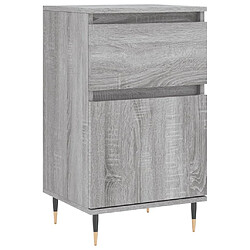 Maison Chic Ensemble de 2 Buffets,commode,console pour rangement sonoma gris 40x35x70 cm bois d'ingénierie -MN66995 pas cher