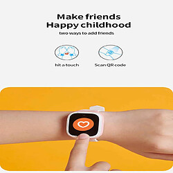 Acheter Montres connectées Mibro S5 écran tactile de 1.3 pouces 4G GPS pour enfants Rose