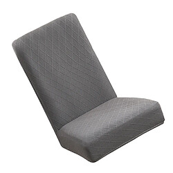 Housse De Chaise De Salle à Manger Housse De Protection De Siège Housse De Chaise Gris Foncé