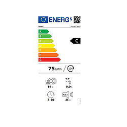 Lave-vaisselle 60cm 14 couverts 42db tout intégrable - SMH4ECX10E - BOSCH