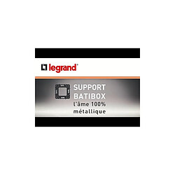 Legrand support à vis 1 poste