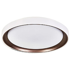 Plafonnier LED KIGALI 72W 3000-4000-6000K blanc/marron 