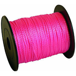 CORDEAU POLYPRO TRESSE ROSE FLUO 200M FIL 2,5MM SOFOP TALIAPLAST - 400512