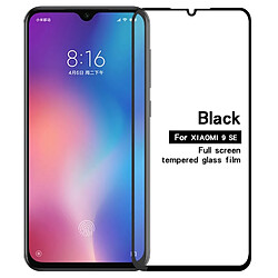 Evelatus Full Cover 2.5D Verre Xiaomi Mi 9 SE Antistatique / Colle Japon Noir