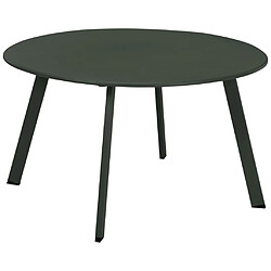 ProGarden Table d'appoint 70x40 cm vert mat 