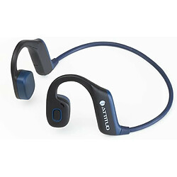 No Name Ecouteurs de sport sans fil - ATTITUD EARSPORT - Oreilles libres - Taille Standard - Bleu