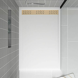 Aurlane Receveur de douche 120x80 pas cher