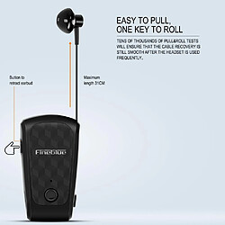 Avis GUPBOO Fineblue FQ-10 Pro Bluetooth 5.0 10 heures de temps de conversation Casque Bluetooth Casque sans fil Casque Bluetooth Hi-Fi Stéréo Écouteurs avec micro