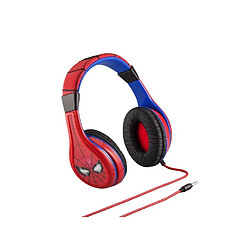 Avis SPIDERMAN casque audio enfant Kidsafe Premium - Arceau réglable pour enfant