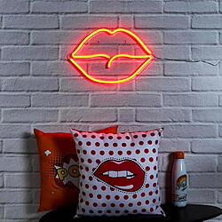 The Home Deco Factory Lampe LED effet néon Bouche.