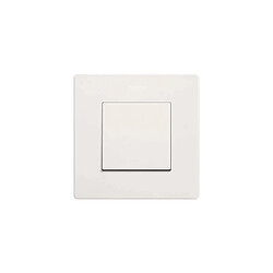 Ledkia Bouton-Poussoir Simple Monoblock SIMON 270 20000952-090 Blanc