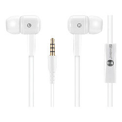 Sandberg Speak'n Go In-Earset White casque et micro