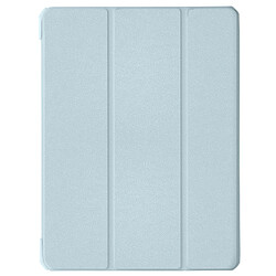 Avizar Housse pour iPad Air 11 2024 Support Vidéo / Clavier Mise en Veille Bleu Pâle