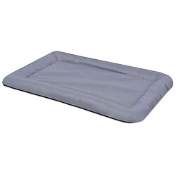 Helloshop26 Matelas lit panier pour chiens animaux de compagnie taille XXL 97 x 62 cm gris 02_0001616 