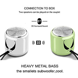 Avis Yonis Mini Enceinte Bluetooth Subwoofer Portable Corps Aluminium Son Purer Super Bass