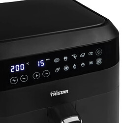 Tristar FR-6999 Friteuse 1700W 230V 6L Fonction Tactile 10 Programmes Fonction Mémoire Plastique Noir