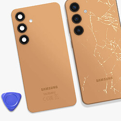 Acheter Samsung Vitre arrière Original pour Samsung Galaxy S24 Plus Rose Champagne