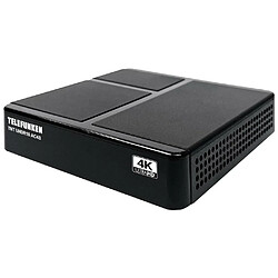 Récepteur TNT Ultra HD 4K TELEFUNKEN UHDR10 AC4B – Fonction TimeShift, Lecteur Multimédia, Enregistrement sur USB PVR