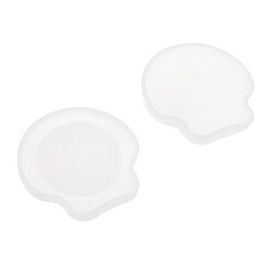 Acheter Moule en silicone maquillage miroir moules artisanat diy moule outils 7.5x1 cm shell