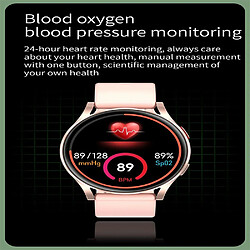 Acheter Yonis Montre Connectée IP67 Etanche Cardio Tension Oxygène Sleep Pink