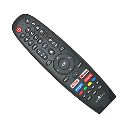 Smart tech Télécommande de remplacement CX616-1 pour Smart tv Android 11