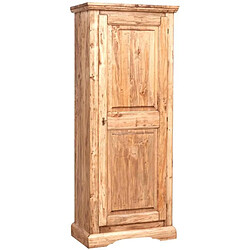 Biscottini Cabinet Rustique En Bois Massif De Tille