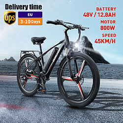 Acheter Vélo électrique keteles rx60 800 W, 26 ", 12,8 Ah, 21 vitesses, 45 km / h