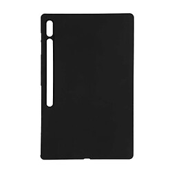 Avizar Coque Galaxy Tab S8 Ultra Résistante Silicone Gel Flexible Fine Légère Noir