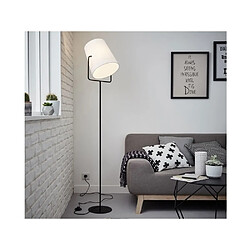 Brilliant (Lighting) Lampadaire droit orientable en métal et tissu hauteur 159cm BUCKET