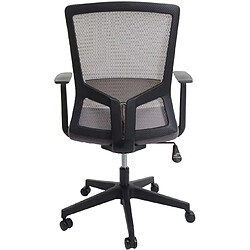 Acheter Decoshop26 Chaise de bureau dossier ergonomique inclinable hauteur réglable maille gris BUR04103