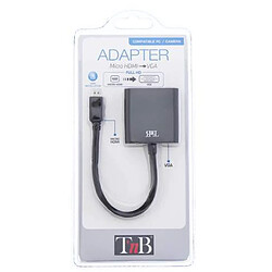 T'Nb Adaptateur micro HDMI vers VGA