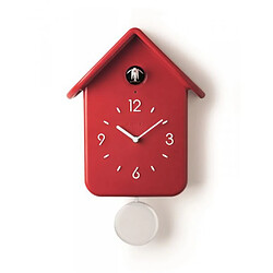 guzzini - horloge à coucou 30cm rouge - 16860255