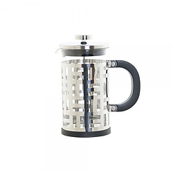 Look & Feel Cafetière à Piston DKD Home Decor Noir Acier inoxydable Argent Verre Borosilicaté (600 ml) 