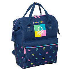 Sacoche pour Portable Benetton Cool Blue marine 27 x 40 x 19 cm 