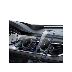 Eko Support Voiture Magnétique pour Smartphone sur Grille Noir