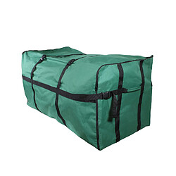 Toilinux Sac de rangement rectangulaire en polyester - Vert et noir