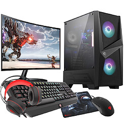 VIST PC Gaming CORE i5 11400F - RAM 16Go - RTX 3050 - SSD 1To M.2 - WIFI - LCD 24 - Windows 11 Pro 