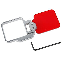 Wewoo Filtre rouge pour GoPro Hero 4 / 3+ Light Motion Night sous le de la mer