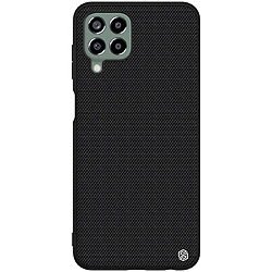 coque texturee nillkin coque renforcee durable avec un cadre en gel et du nylon   l arriere pour samsung galaxy m33 5g noir