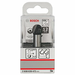 Bosch 2 608 628 472 Fraise à canneler 12 mm 8 x 16 x 12,7 x 54 mm