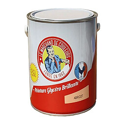 Peinture Glycéro - Bois / Métal - Brillante - Abricot - 2.5 L - ONIP