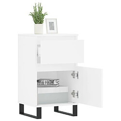 Acheter Maison Chic Buffet,Meuble de Rangement,commode pour salon,Cuisine blanc 40x35x70 cm bois d’ingénierie -MN85728