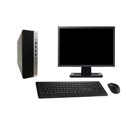 PC HP 600 G3 SFF Ecran 22" Intel i7-6700 RAM 64Go Disque Dur 1To Windows 10 Wifi · Occasion 