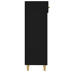 Acheter vidaXL Armoire à chaussures Noir 30x35x105 cm Bois d'ingénierie