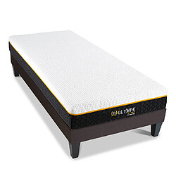 Olympe Literie Ensemble Olympe Ensemble OLYMPE 90x190 cm | Matelas Mémoire de forme + Sommier Bois